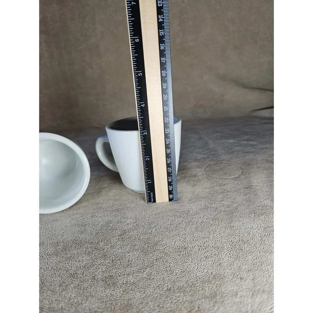 Williams Sonoma Everyday Dinnerware Coffee Mug White Porcelain Pair Of 2